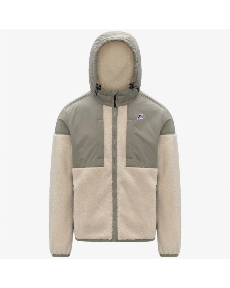 BLOUSON K-WAY SAMSON 4.0 ORSETTO Green Oak -ECRU