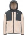 BLOUSON K-WAY SAMSON 4.0 ORSETTO Grey shadow Ecru- GRIS