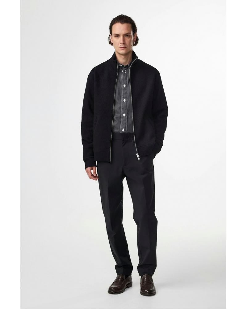 GILET FULL ZIP NN.07 NOIR