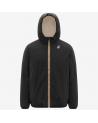 BLOUSON K-WAY LE VRAI 4.0 ORSETTO BLACK NOIR
