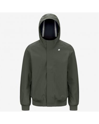 BLOUSON K-WAY JOACHIM BONDED GREEN  VERT