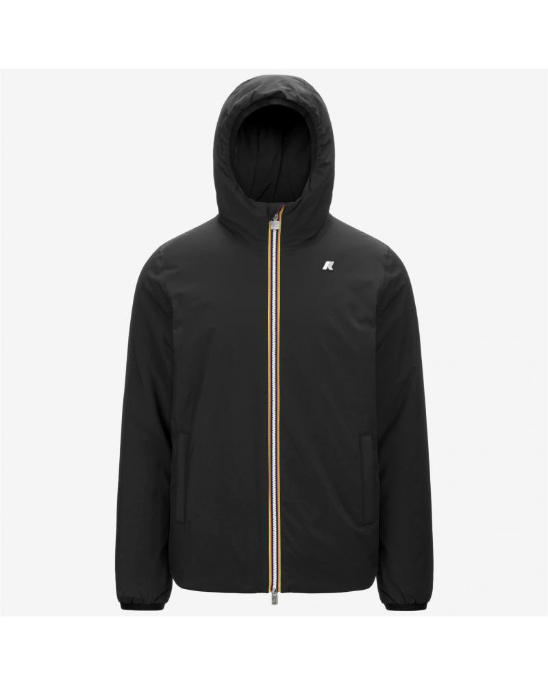 BLOUSON K-WAY JACK ST WARM DOUBLE BLACK /GREEN