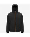 BLOUSON K-WAY JACK ST WARM DOUBLE BLACK /GREEN