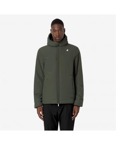 BLOUSON K-WAY JACK ST WARM DOUBLE BLACK /GREEN