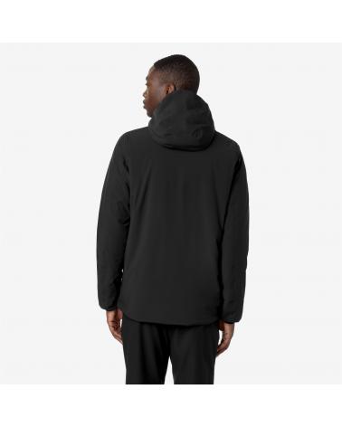 BLOUSON K-WAY JACK ST WARM DOUBLE BLACK /GREEN