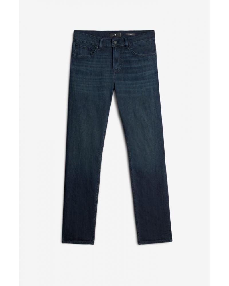 JEAN 7 ALL FOR MANKIND STRAIGHT DENIM Foncé