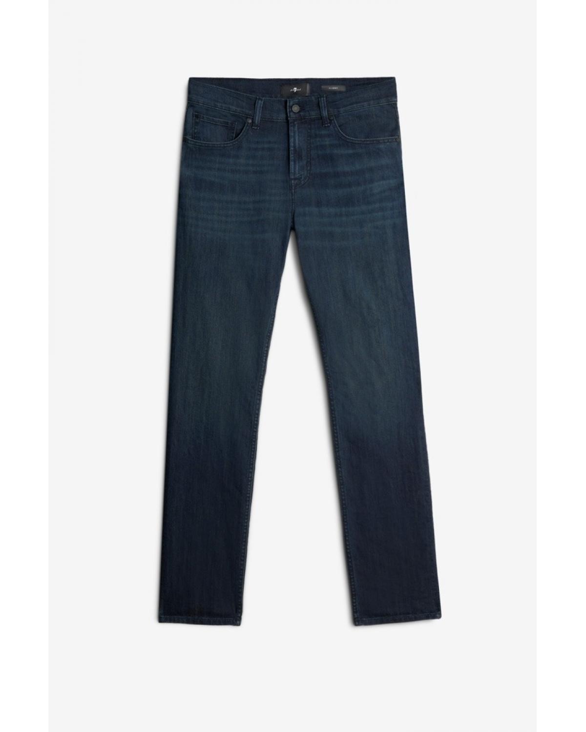 JEAN 7 ALL FOR MANKIND STRAIGHT DENIM Foncé