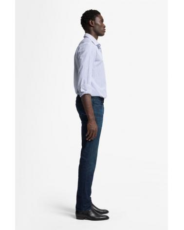 JEAN 7 ALL FOR MANKIND STRAIGHT DENIM Foncé