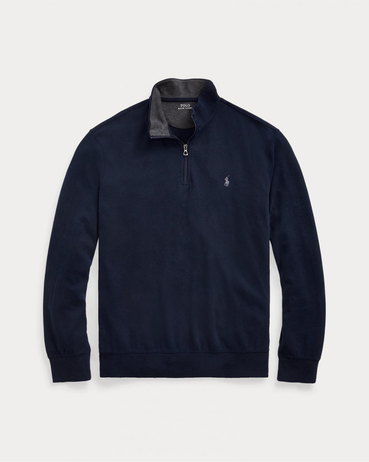 SWEAT DEMI ZIP RALPH LAUREN MARINE