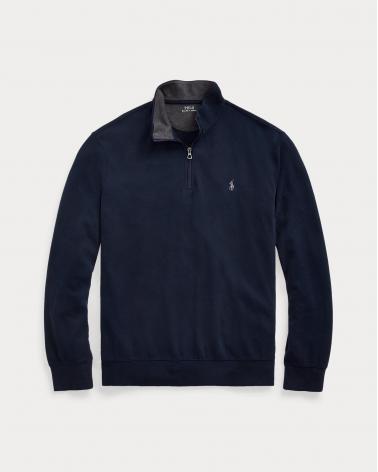 SWEAT DEMI ZIP RALPH LAUREN MARINE