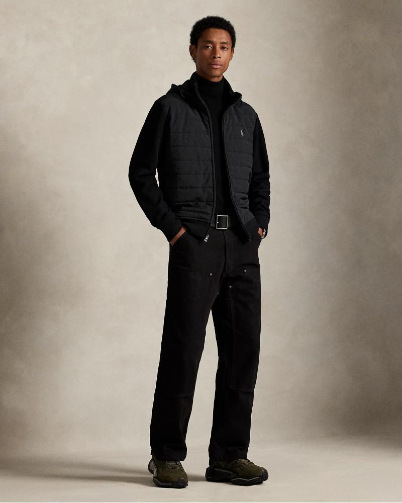 BLOUSON RALPH LAUREN HYBRIDE  NOIR