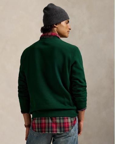 SWEAT RALPH LAUREN MOLLETON BEAR VERT
