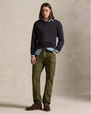 PULL RALPH LAUREN COTON  GRIS