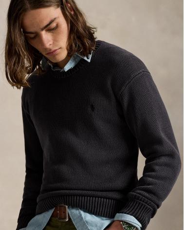 PULL RALPH LAUREN COTON  GRIS