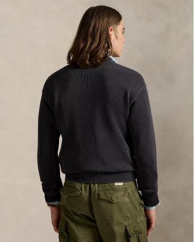 PULL RALPH LAUREN COTON  GRIS