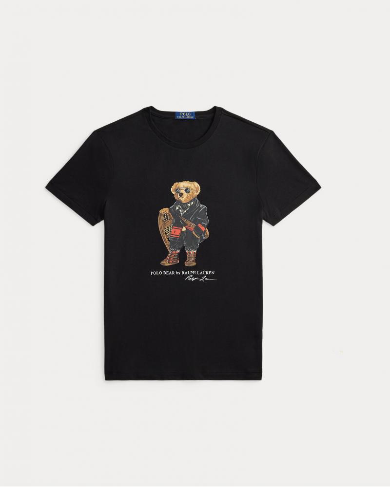 TEE SHIRT RALPH LAUREN POLO BEAR  NOIR