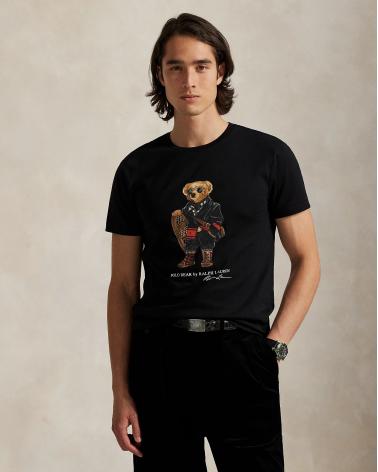 TEE SHIRT RALPH LAUREN POLO BEAR  NOIR