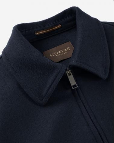 BLOUSON SLOWEAR BOMBER MARINE