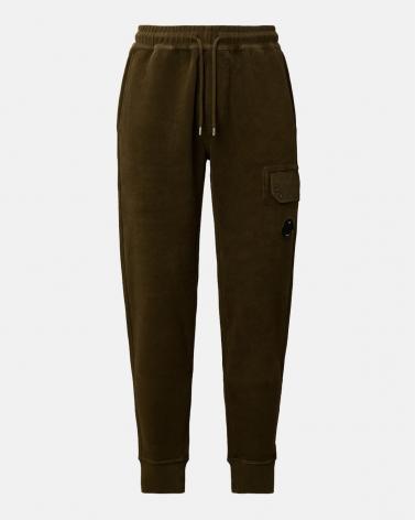 SWEATPANTS JOGGING EN BRUSHED EMERIZED  P308A 683 KAKI 
