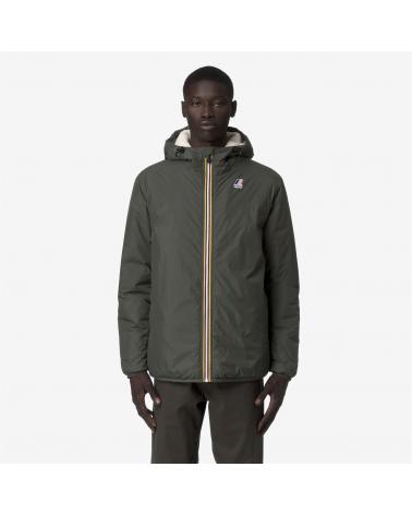 BLOUSON K-WAY LE VRAI 4.0 ORSETTO 633 Green kaki
