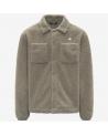 SURCHEMISE K-WAY CAMERON SHERPA GREEN OAK BEIGE