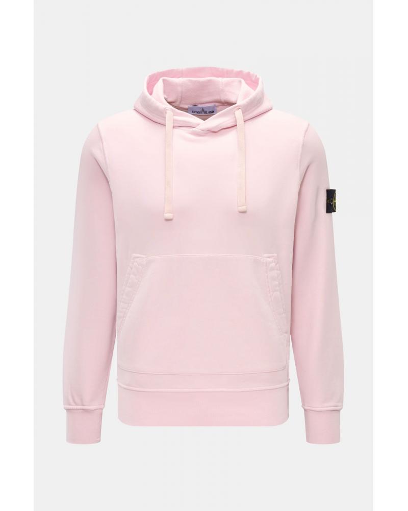 SWEAT HOODIE STONE ISLAND 6100062 0080 ROSE