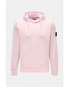 SWEAT HOODIE STONE ISLAND 6100062 0080 ROSE