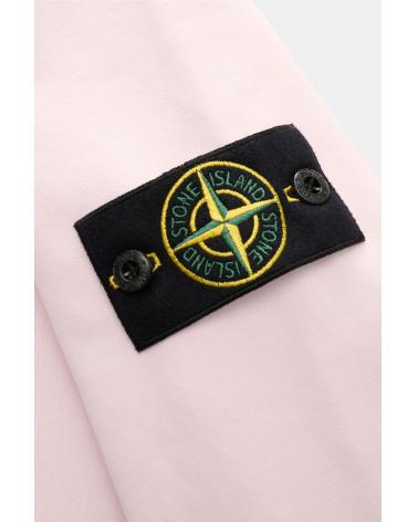 SWEAT HOODIE STONE ISLAND 6100062 0080 ROSE