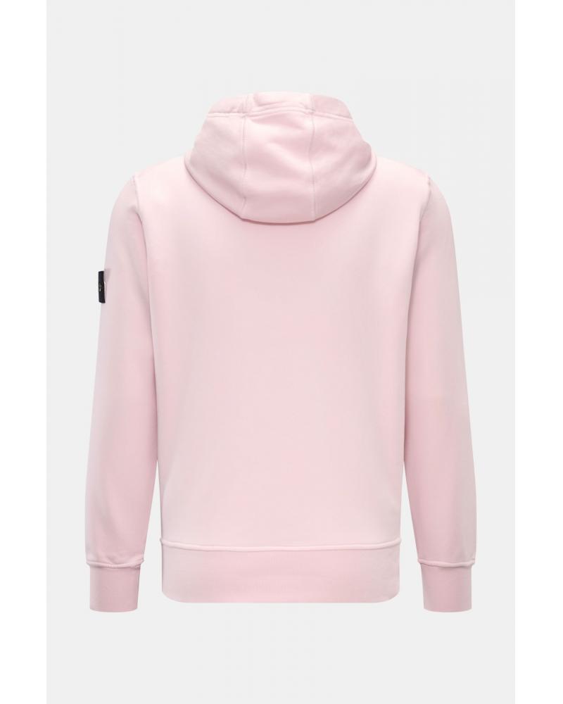 SWEAT HOODIE STONE ISLAND 6100062 0080 ROSE