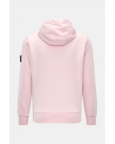 SWEAT HOODIE STONE ISLAND 6100062 0080 ROSE