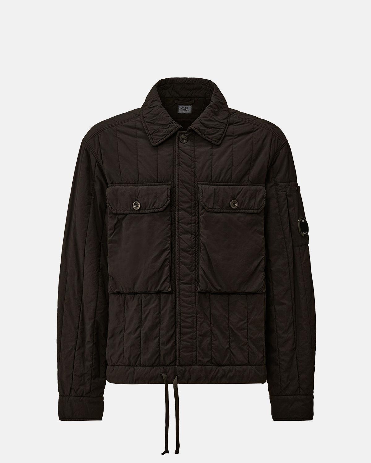 BLOUSON CP COMPANY W080A  999  JACKET IN GD LINER NOIR