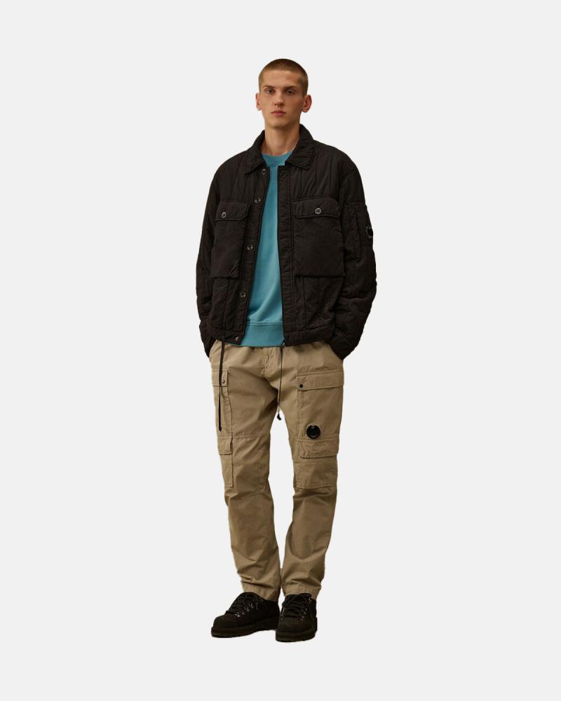 BLOUSON CP COMPANY W080A  999  JACKET IN GD LINER NOIR