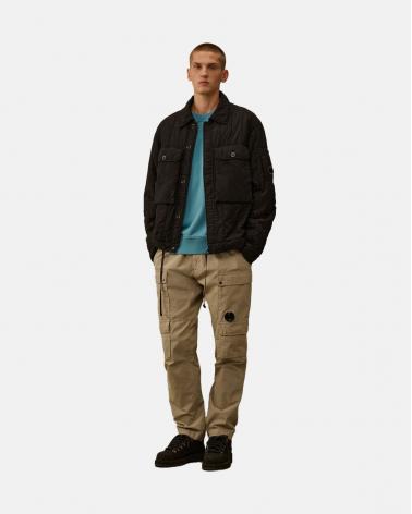 BLOUSON CP COMPANY W080A  999  JACKET IN GD LINER NOIR
