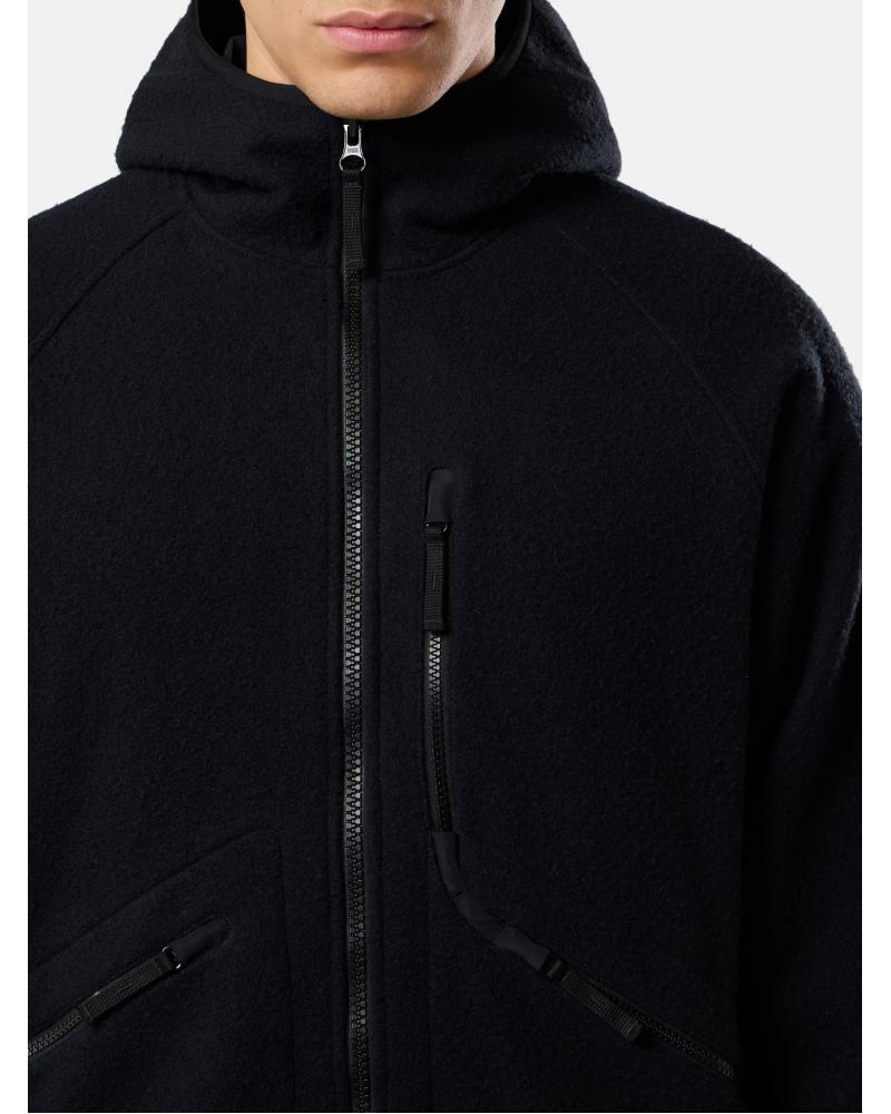 BLOUSON HOODIE 4100060 0020PANNO RATINATO MARINE