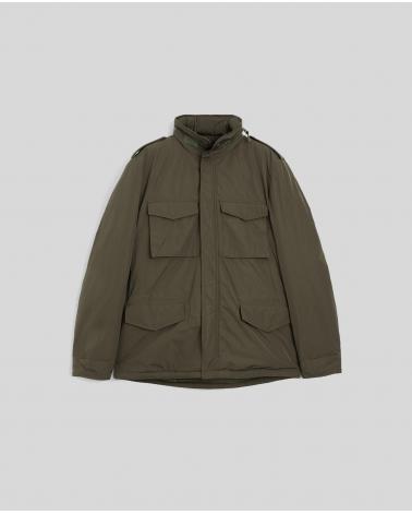 JACKET ASPESI MINI FIELD FODERATA VERT MILITAIRE