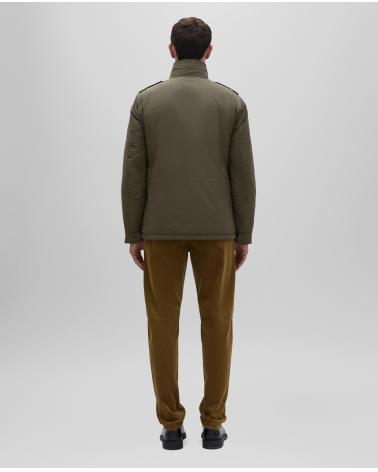 JACKET ASPESI MINI FIELD FODERATA VERT MILITAIRE