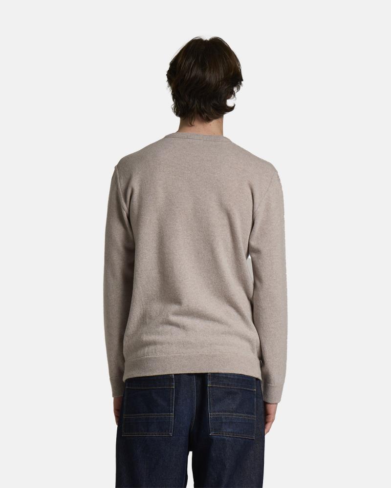 PULL COL ROND FIESOLI  CASHMERE LAINE BEIGE