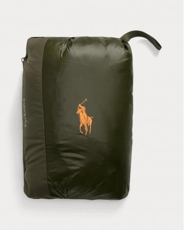 GILET RALPH LAUREN EN DUVET RANGEABLE KAKI