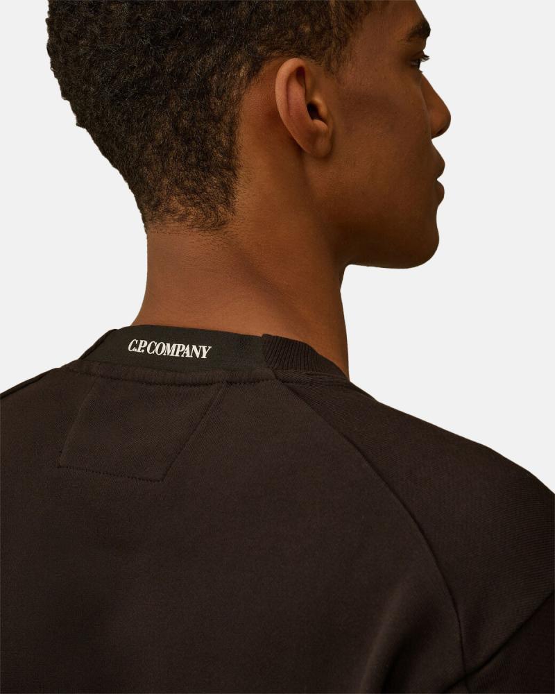 SWEAT CP.COMPANY SS713 999 NOIR 