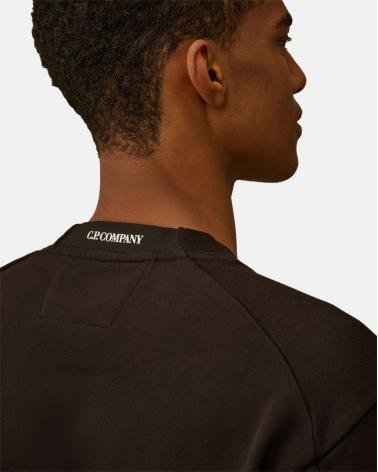 SWEAT CP.COMPANY SS713 999 NOIR 