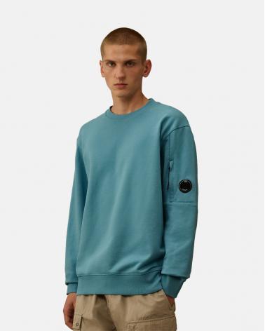 SWEAT CP COMPANY  SS713 815 BLEU Aegan blue