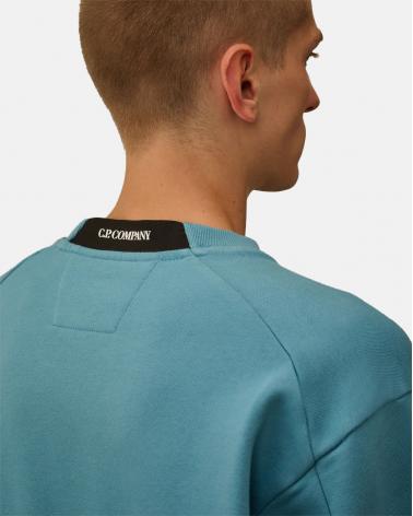 SWEAT CP COMPANY  SS713 815 BLEU Aegan blue