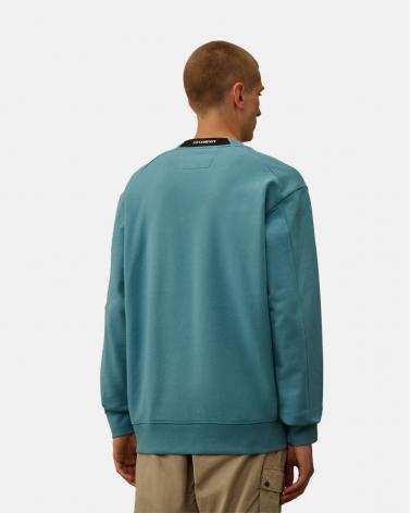 SWEAT CP COMPANY  SS713 815 BLEU Aegan blue
