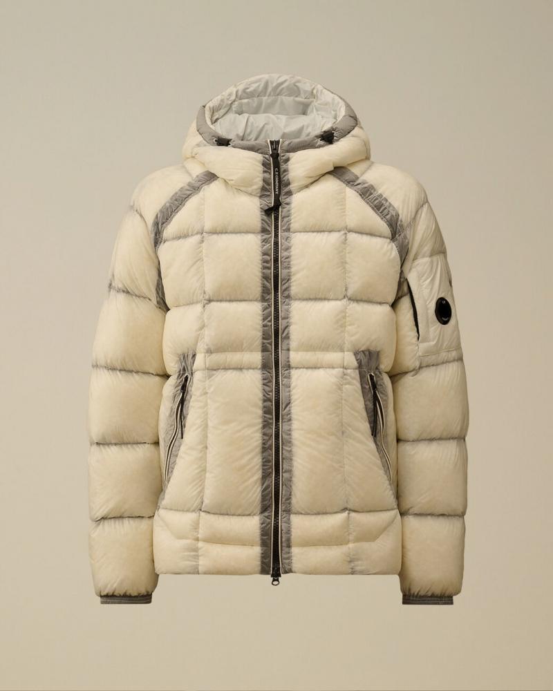 BLOUSON DOUDOUNE CP.COMPANY W702A  402  PISTACHIO  SHELL IVOIRE