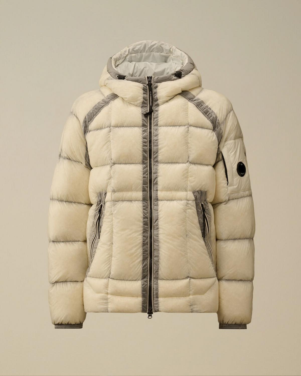 BLOUSON DOUDOUNE CP.COMPANY W702A  402  PISTACHIO  SHELL IVOIRE