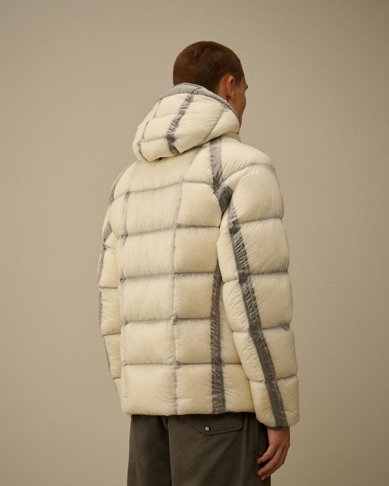 BLOUSON DOUDOUNE CP.COMPANY W702A  402  PISTACHIO  SHELL IVOIRE