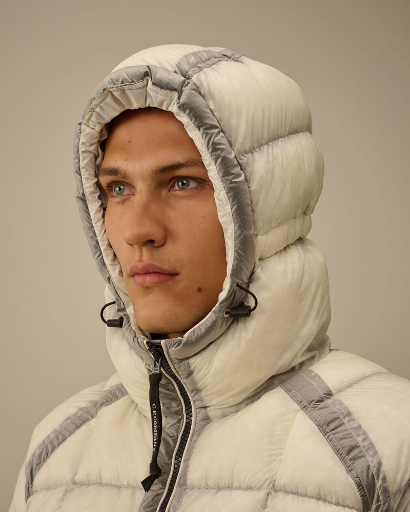 BLOUSON DOUDOUNE CP.COMPANY W702A  402  PISTACHIO  SHELL IVOIRE