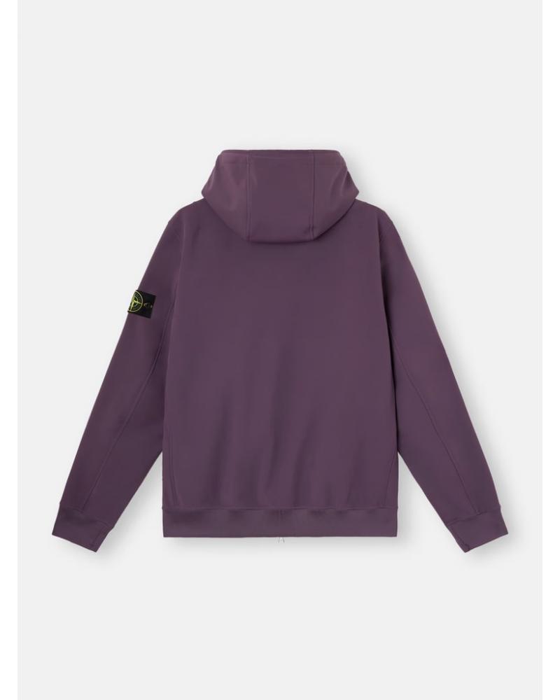 BLOUSON  STONE ISLAND SOFT SHELL-R Q100004 0017 AMARANTH BORDEAUX