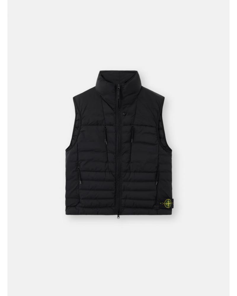 GILET DOUDOUNE S/MANCHES STONE ISLAND G100004 0029 NOIR