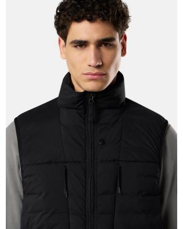 GILET DOUDOUNE S/MANCHES STONE ISLAND G100004 0029 NOIR